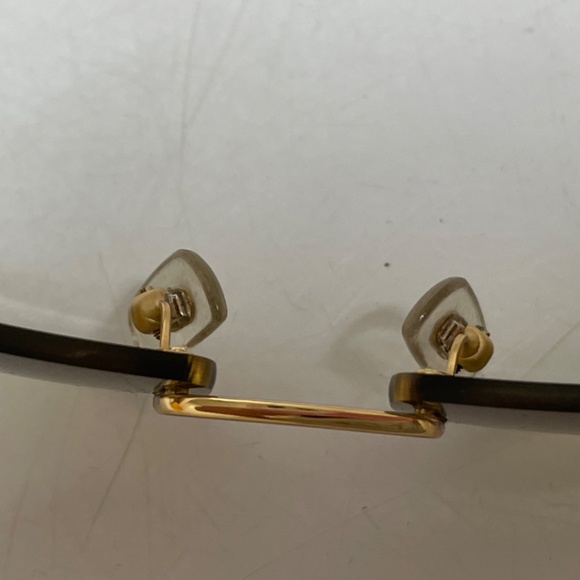new Versace Gold metal sunglasses main image 4